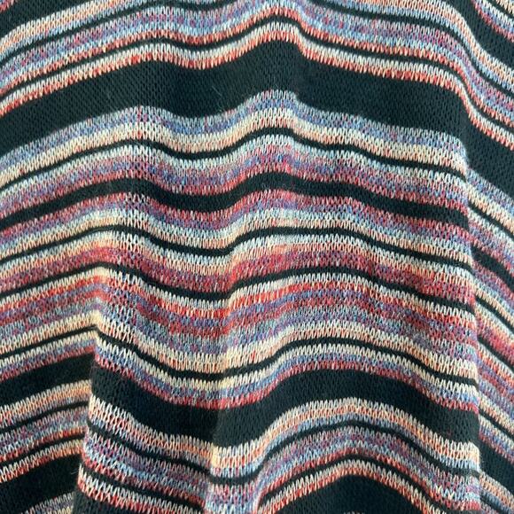 LAmade Long Sleeve Striped Hooded Long Sleeve Top - Picture 4 of 4